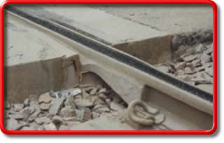 LR55 track in Sheffield LR55 track in Sheffield